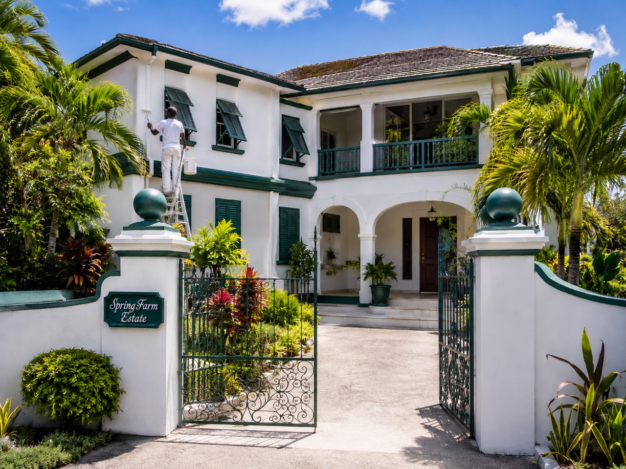 Exterior Painting & Refresh — Spring Farm Estate
